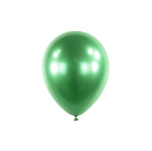 Chromový balonek Zelený 13 cm - 100 ks - CH03