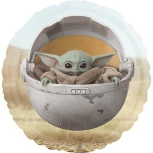 Foliový balonek Star Wars Mandalorian - Baby yoda Grogu 43 cm