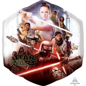 Foliový balonek Star Wars Rise of Skywalker 55 x 58 cm