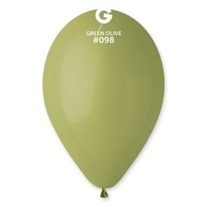 Balonky 30 cm - Olivové 100 ks