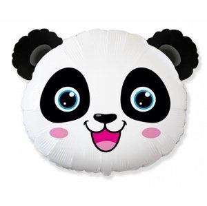 Foliový balonek hlava - Panda 61 cm