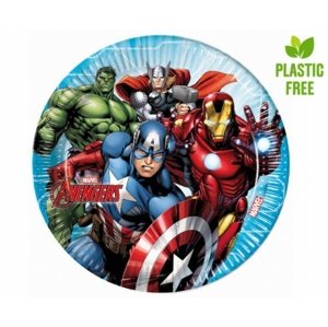 EKO Papírové talíře Mighty Avengers 23 cm - 8 ks
