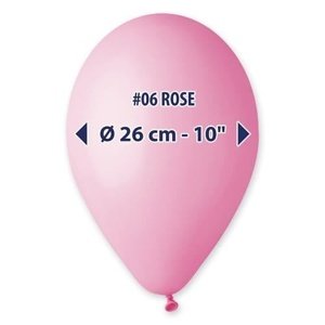 Balonky 26 cm - růžové 100 ks