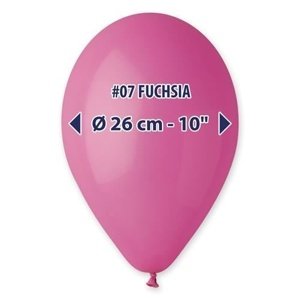 Balonky 26 cm - tmavě růžové 100 ks
