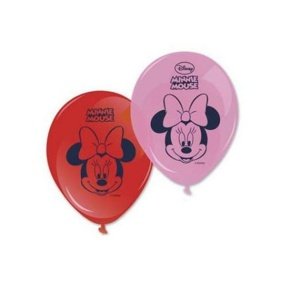 Latexové balonky Minnie Mouse 28 cm - 8 ks