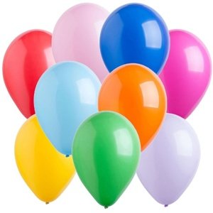 Dekorační balonky pastelový mix 30 cm - 50 ks