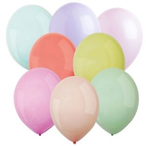 Dekorační balonky Macaron mix 30 cm - 50 ks