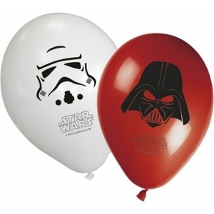 Latexové balonky Star Wars 27 cm - 8 ks