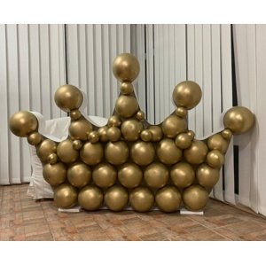 Konstrukce na balonky koruna - 110 x 170 cm
