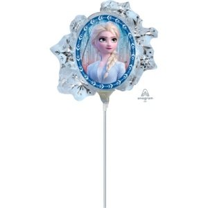 Balónky na tyčku - Frozen 2 - Elsa 23cm - 5 ks