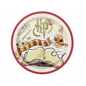 EKO Papírové talíře Harry Potter - Moudrý klobouk 23 cm - 8 ks