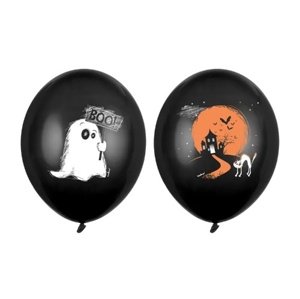 Latexový balonek Halloween - Duch - Boo 30 cm