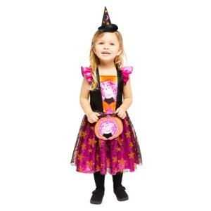 Dětský kostým Prasátko Peppa čarodějkou- 12 až 24 měsíců