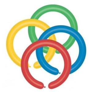 Modelovací balonky profesionální - 100 ks - mix barev