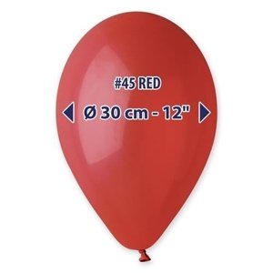 Balonky 30 cm - červené 100 ks