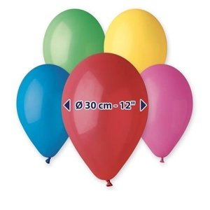 Balonky 30 cm - mix barev 100 ks