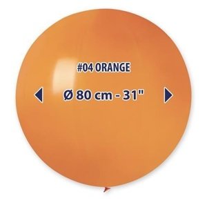 Obří nafukovací balon - oranžová