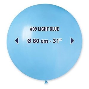 Obří nafukovací balon - světle modrá