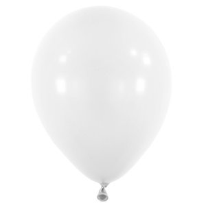 Balonek Standard Frosty White 40 cm, D01 - bílý, 50 ks