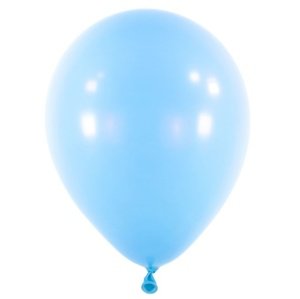 Balonek standard Pastel Blue 40 cm, D09 - světle modrý, 50 ks