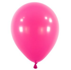 Balonek Fashion Hot Pink 40 cm, D07 - Tm. Růžový, 50 ks