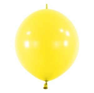 Balonek spojovací Yellow Sunshine, D02 - Žlutý, 50 ks