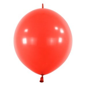 Balonek spojovací Apple red, D45 - Červený, 50 ks