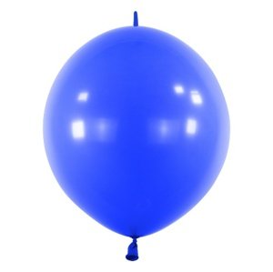 Balonek spojovací Bright Royal Blue, D10 - Modrý, 50 ks