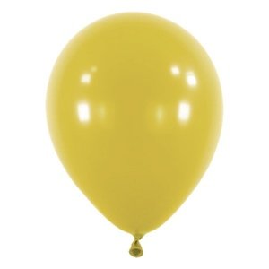 Balonek Fashion Mustard 30 cm - D83, Hořčičný - 50 ks