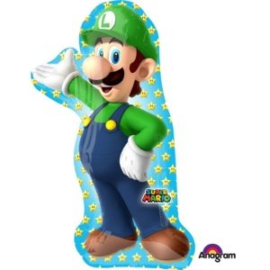 Foliový balonek Super Mario - Luigi - 50 x 96 cm
