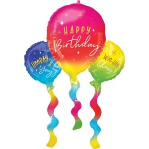 Foliový balonek - Veselé balónky Happy Birthday