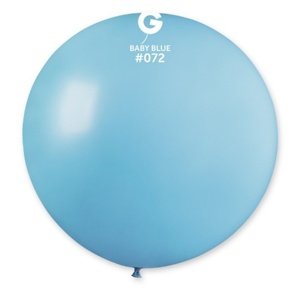 Obří nafukovací balon - baby blue