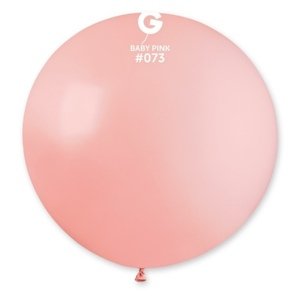 Obří nafukovací balon - baby pink