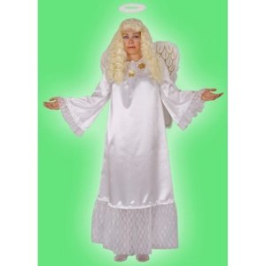 Kostým Anděl - šaty s krajkou - Divadelní kvalita