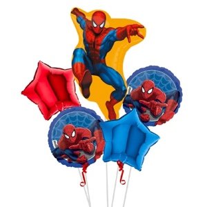 Sada fóliových balonků Spiderman - 5 ks - BP