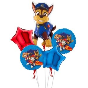 Sada fóliových balonků Tlapková patrola - 5 ks - BP