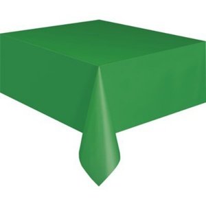 Plastový party ubrus zelený  137 x 274 cm