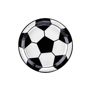EKO Papírové talíře -  Fotbal 18 cm - 6 ks