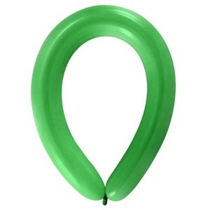 Balonek modelovací široký - Festive Green, D12 - zelený, 50ks