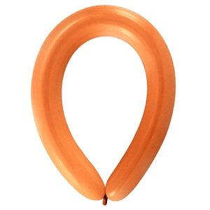 Balonek modelovací široký - Tangerine , D04 - oranžový, 50ks