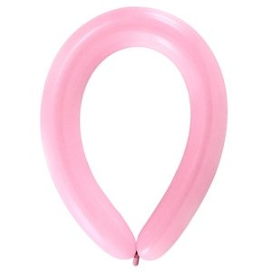 Balonek modelovací široký - Pretty Pink, D06 - růžový, 50ks