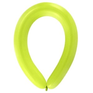 Balonek modelovací široký - Kiwi Green, D49 - sv. zelený metalický, 50ks