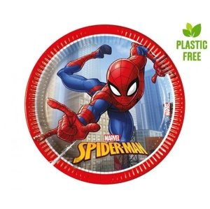 EKO Papírové talíře Spiderman - New Generation 20 cm - 8 ks