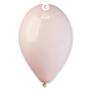 Balonky 30 cm - pastelově sv. růžové 100 ks