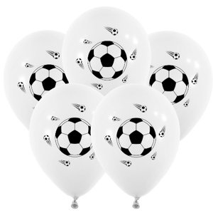 Balonky s potiskem Fotbal Lux, 25 ks