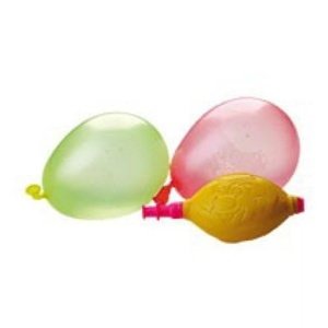 Balonky 8 cm  Vodní bomby - mix barev - 100 ks