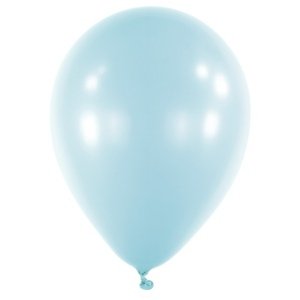 Balonek Macaron Sky Blue 40 cm, D44 - Makrónkový sv. modrý, 50 ks
