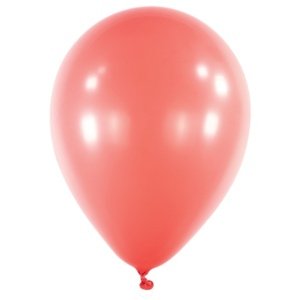 Balonek Macaron Strawberry 40 cm, D24 - Makrónkový Červený, 50 ks