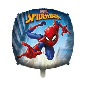 Foliový balonek čtverec Spiderman 45 cm - Procos