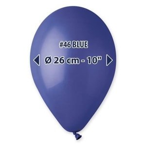 Balonky 26 cm - tmavě modré 100 ks